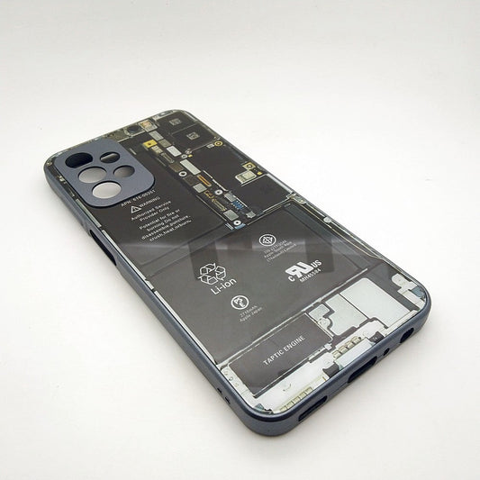 Circuit Board High Quality Hard Cover Full Camera Lens Protective Case for Samsung A23