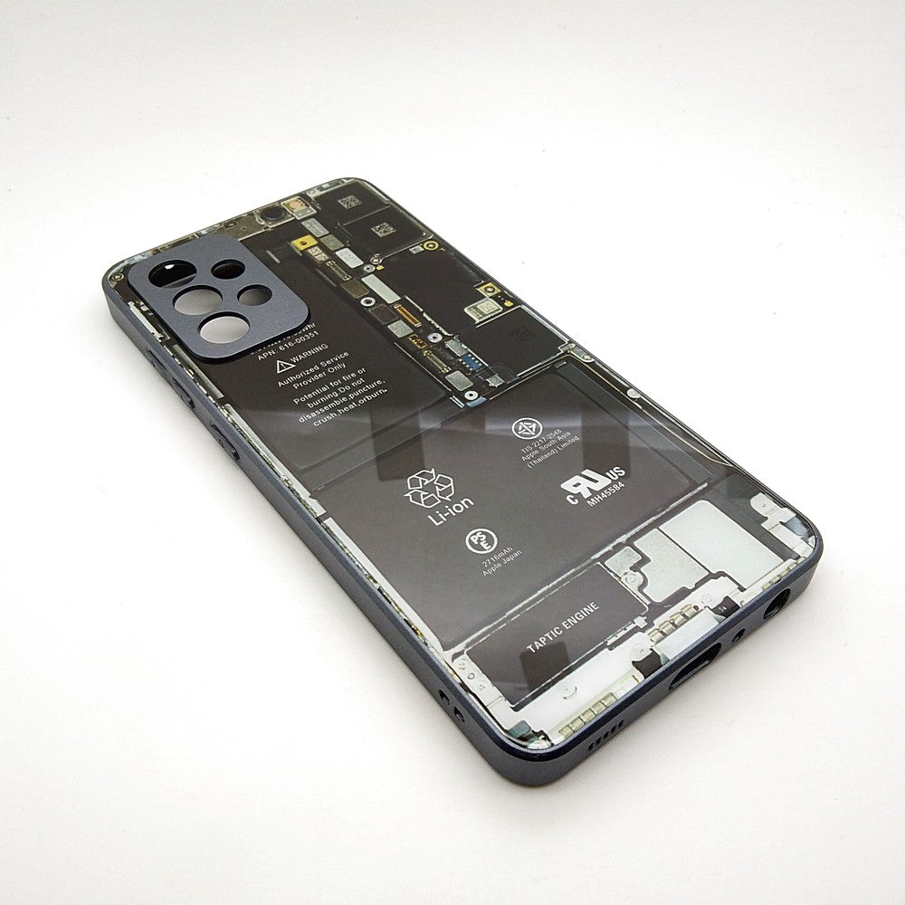 Circuit Board High Quality Hard Cover Full Camera Lens Protective Case for Samsung A72