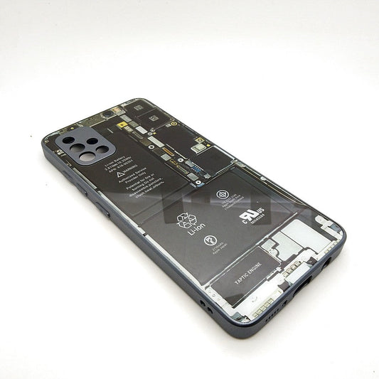 Circuit Board High Quality Hard Cover Full Camera Lens Protective Case for Samsung A51