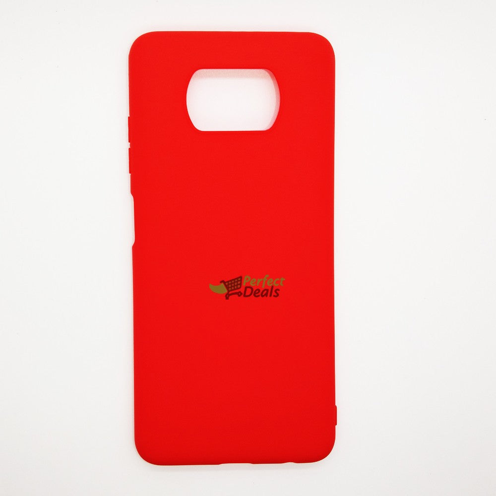 Slim Rubber fit back cover for Mi POCO X3