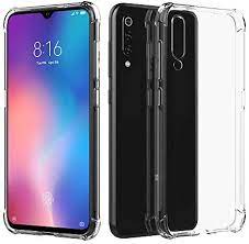 AntiShock Clear Back Cover Soft Silicone TPU Bumper case for Xiaomi Mi 9