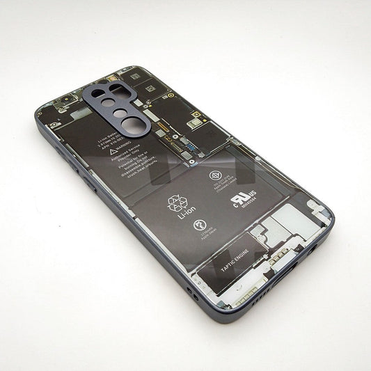 Circuit Board High Quality Hard Cover Full Camera Lens Protective Case for Redmi Note 8 Pro