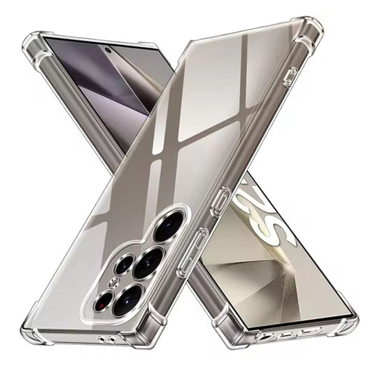 Samsung S25 Ultra Clear AntiShock Clear Back Cover Soft Silicone TPU Bumper case