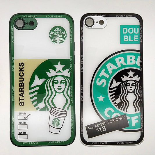 Starbucks Back Cover Hard Shel PC Case For apple iPhone 7 / 8