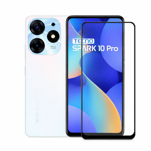 Tecno Spark 10 Pro Tempered Glass Screen Protector 9H HD Clear