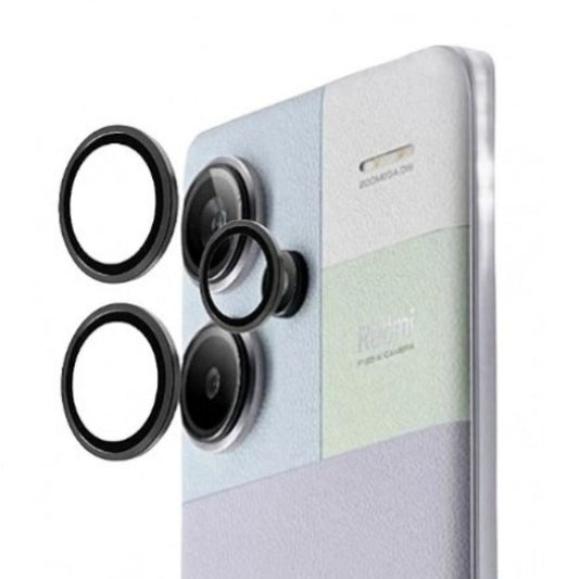 Redmi Note 13 Pro Plus Camera lens protection Ring with Tempered glass