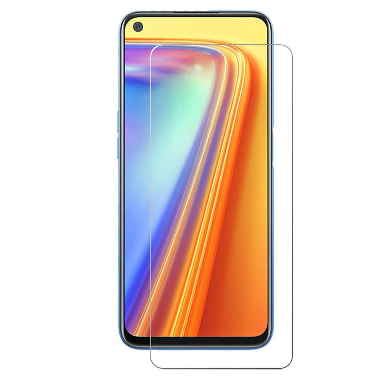 9H Clear Screen Protector Tempered Glass for Realme 7