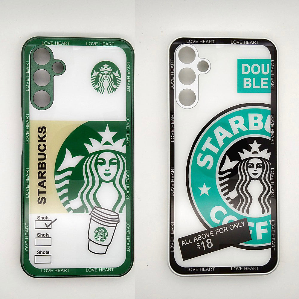 Starbucks Back Cover Hard Shel PC Case For Samsung A14