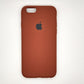 apple silicone case Velvet Hard back cover for iPhone 6 / 6s