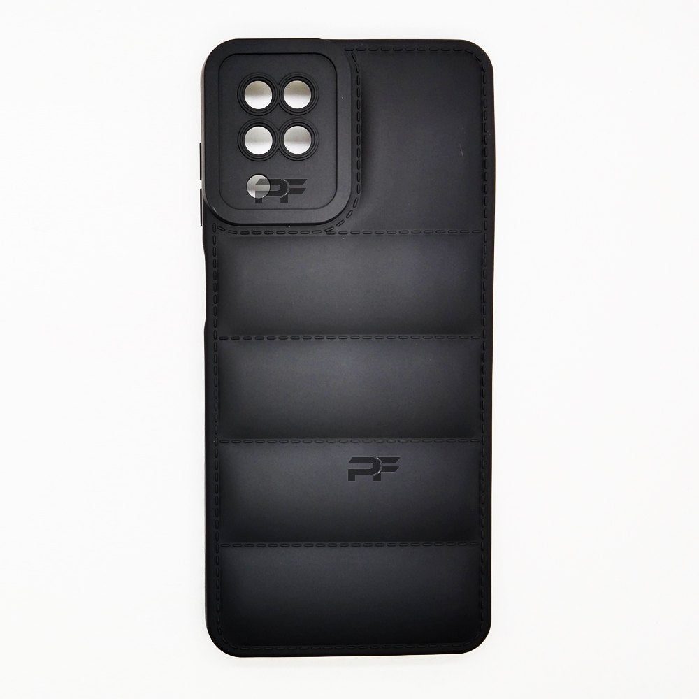 Puffer Case Jacket Cushion Back Cover for Samsung A12 5G