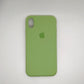 apple silicone case Velvet Hard back cover for iPhone XR