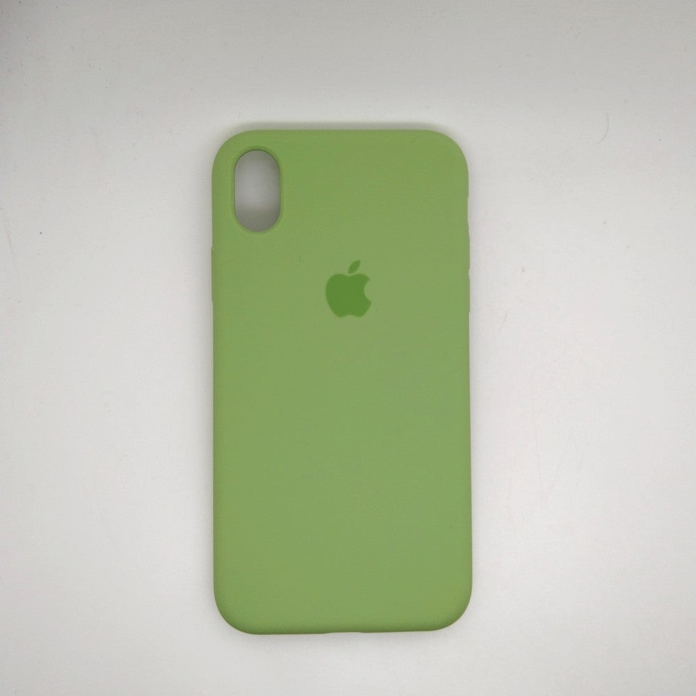 apple silicone case Velvet Hard back cover for iPhone XR