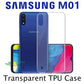 Transparent Clear Slim Case for Samsung M01
