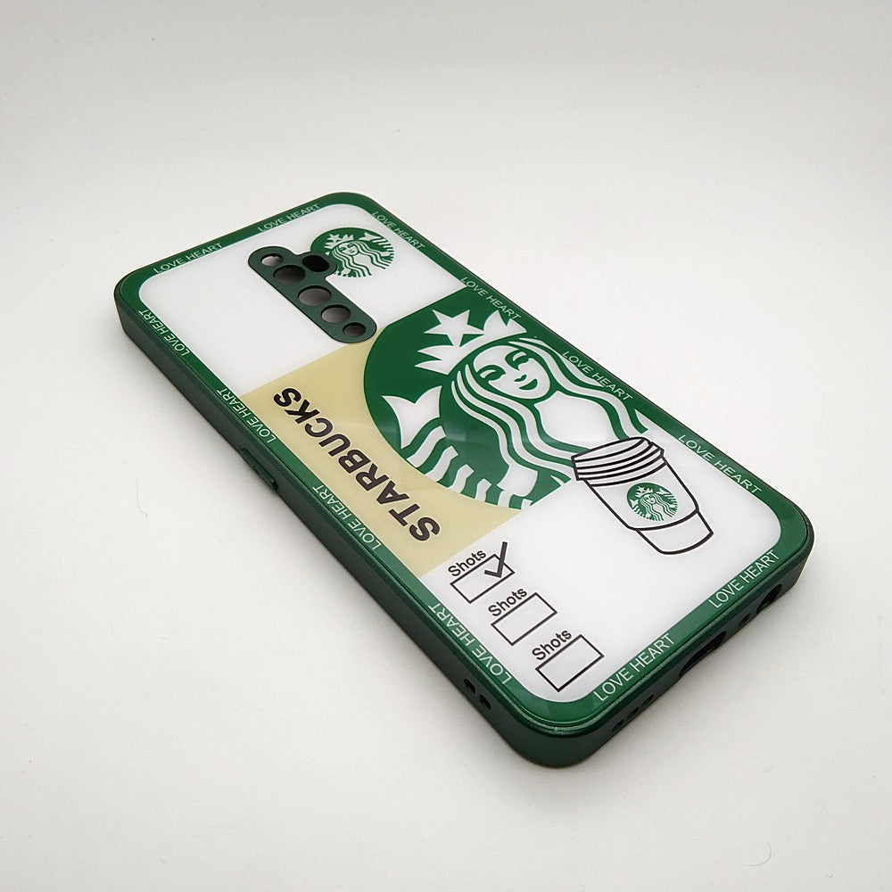 Starbucks Back Cover Hard Shel PC Case For OPPO Reno 2F