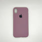 apple silicone case Velvet Hard back cover for iPhone XR