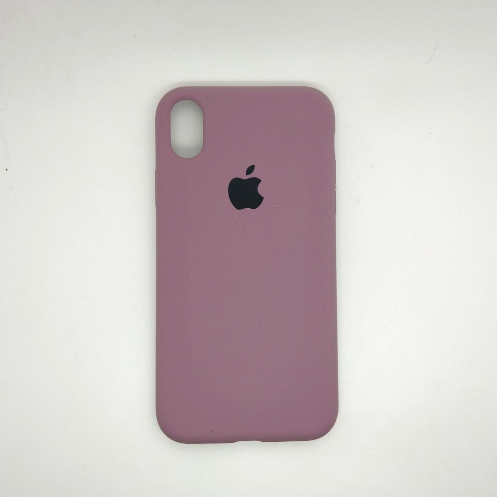 apple silicone case Velvet Hard back cover for iPhone XR
