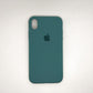 apple silicone case Velvet Hard back cover for iPhone XR