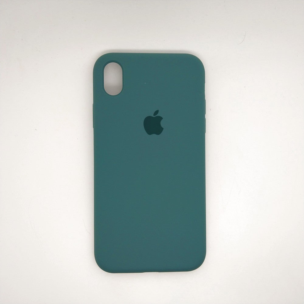 apple silicone case Velvet Hard back cover for iPhone XR