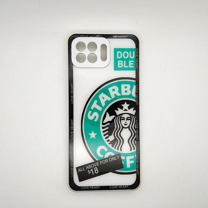 Starbucks Back Cover Hard Shel PC Case For OPPO OPPO F17 PRO