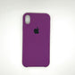 apple silicone case Velvet Hard back cover for iPhone XR