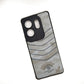 infinix ZERO 30 POLO clothe texture case velvet Back Cover Grey
