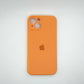 apple silicone case Velvet Hard back cover for iPhone 13
