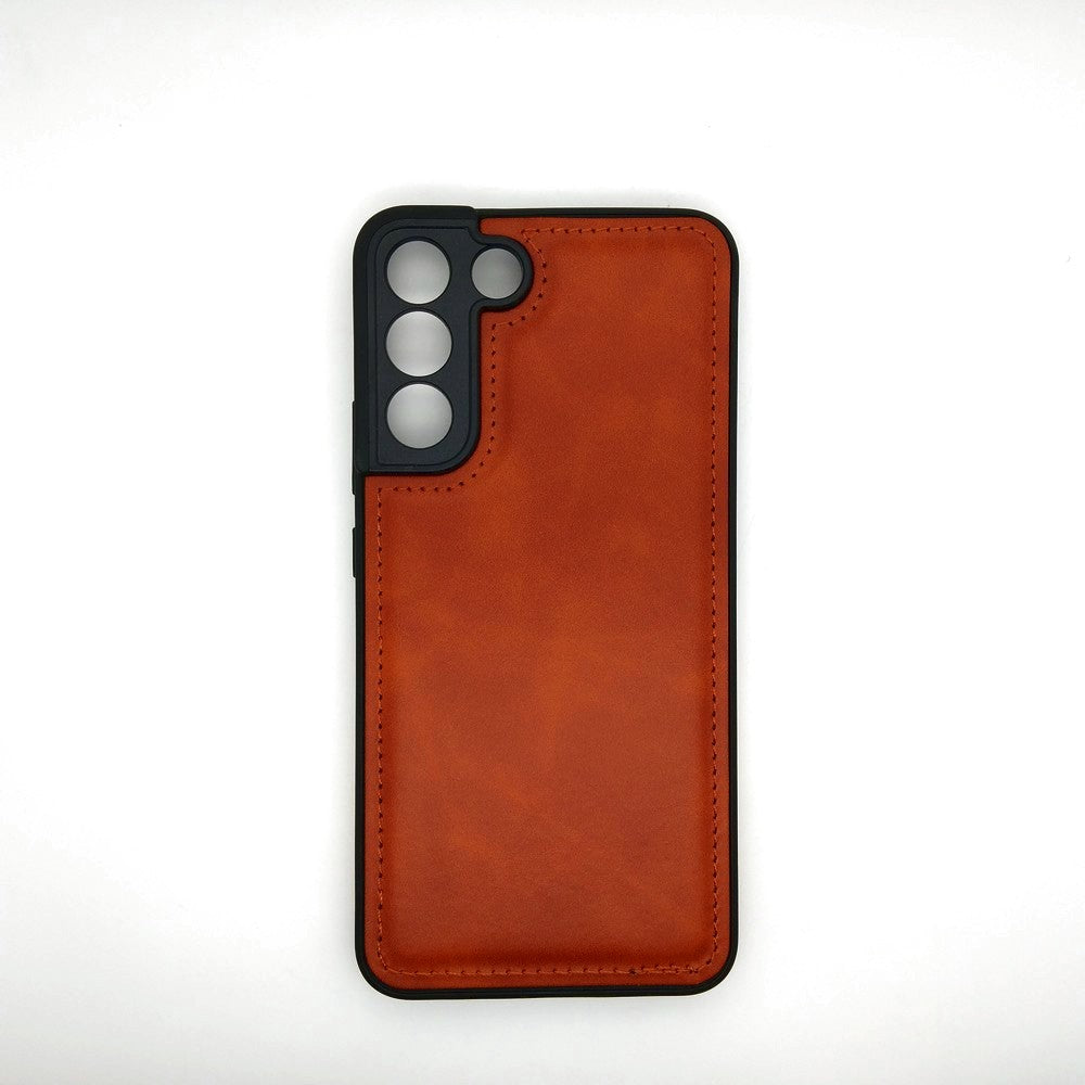 Luxury Leather Case Protection Phone Case Back Cover for Samsung S22 Plus