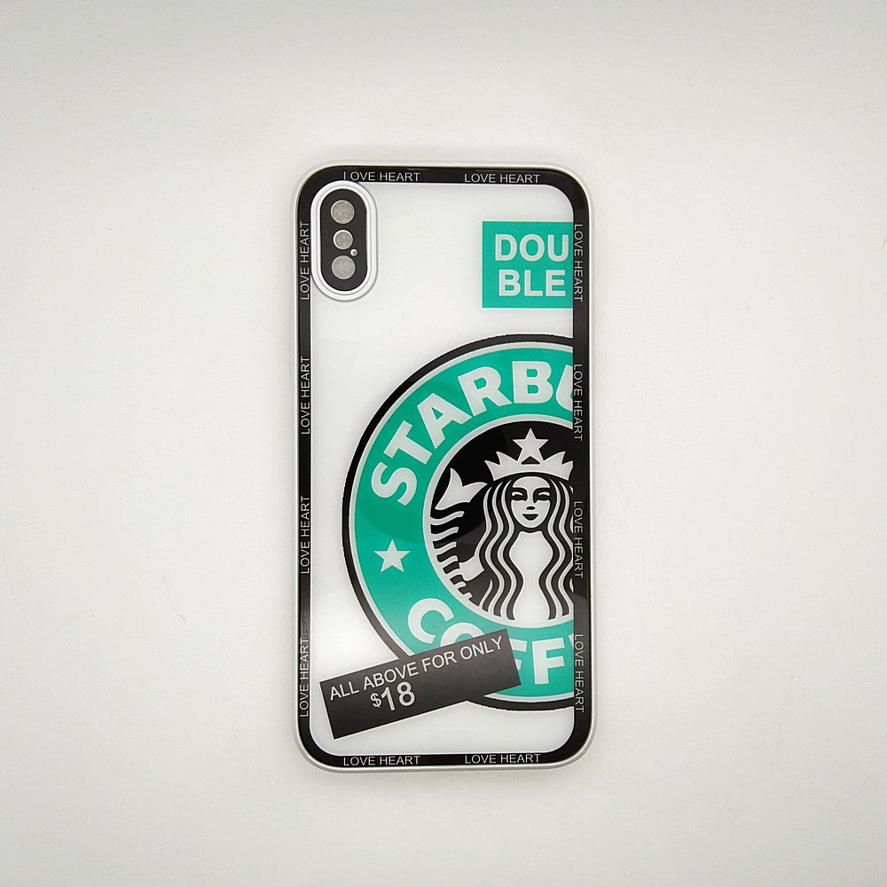 Starbucks Back Cover Hard Shel PC Case For apple iPhone X / XS
