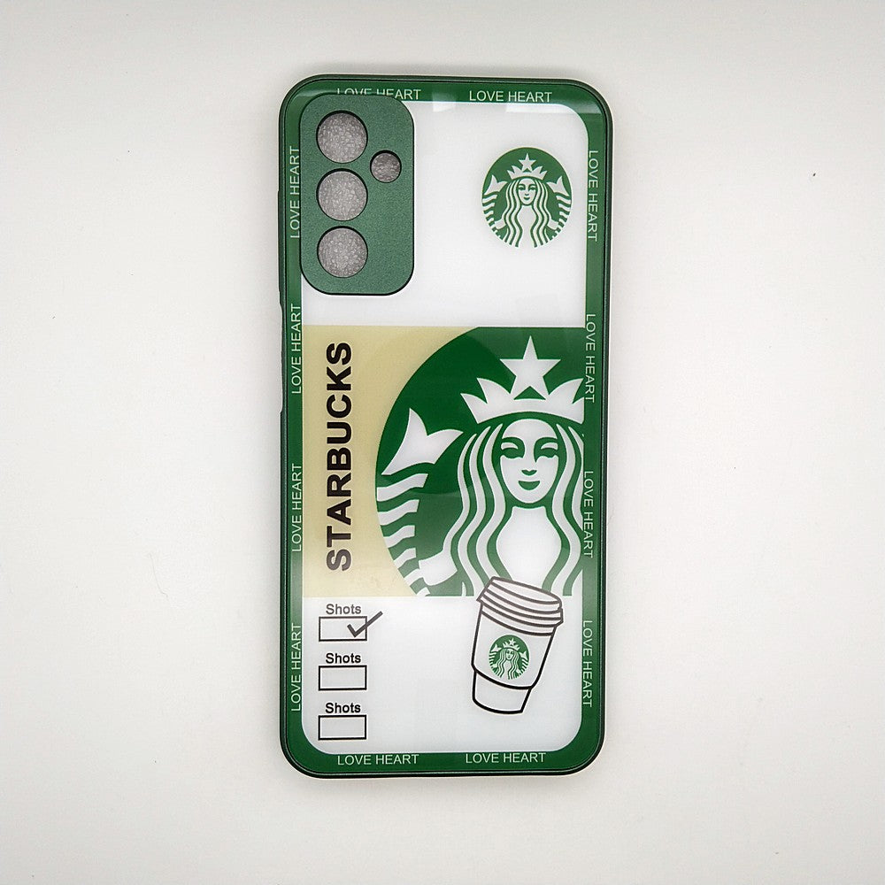 Starbucks Back Cover Hard Shel PC Case For Samsung M13 4G