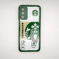 Starbucks Back Cover Hard Shel PC Case For Samsung M13 4G