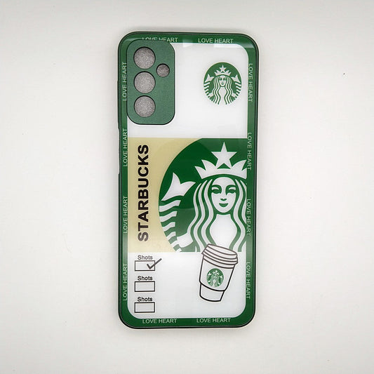 Starbucks Back Cover Hard Shel PC Case For Samsung M13 4G