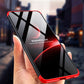 LEEKA Samsung S21 FE Full 3in1 Cover 360º Shockproof Armour Hard Matte PC Case