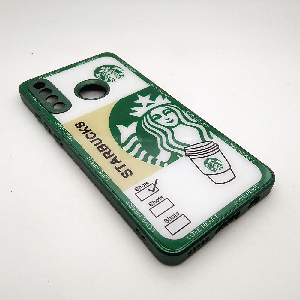 Starbucks Back Cover Hard Shel PC Case For Huawei P30 Lite