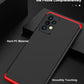 LEEKA Samsung A72 Full 3in1 Cover 360º Shockproof Armour Hard Matte PC Case