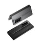 LEEKA Samsung Z Fold 4 case with Super Luxury Sport car fiber Pro case design with free inbuilt Screen Protector