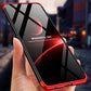 LEEKA Samsung A13 Full 3in1 Cover 360º Shockproof Armour Hard Matte PC Case