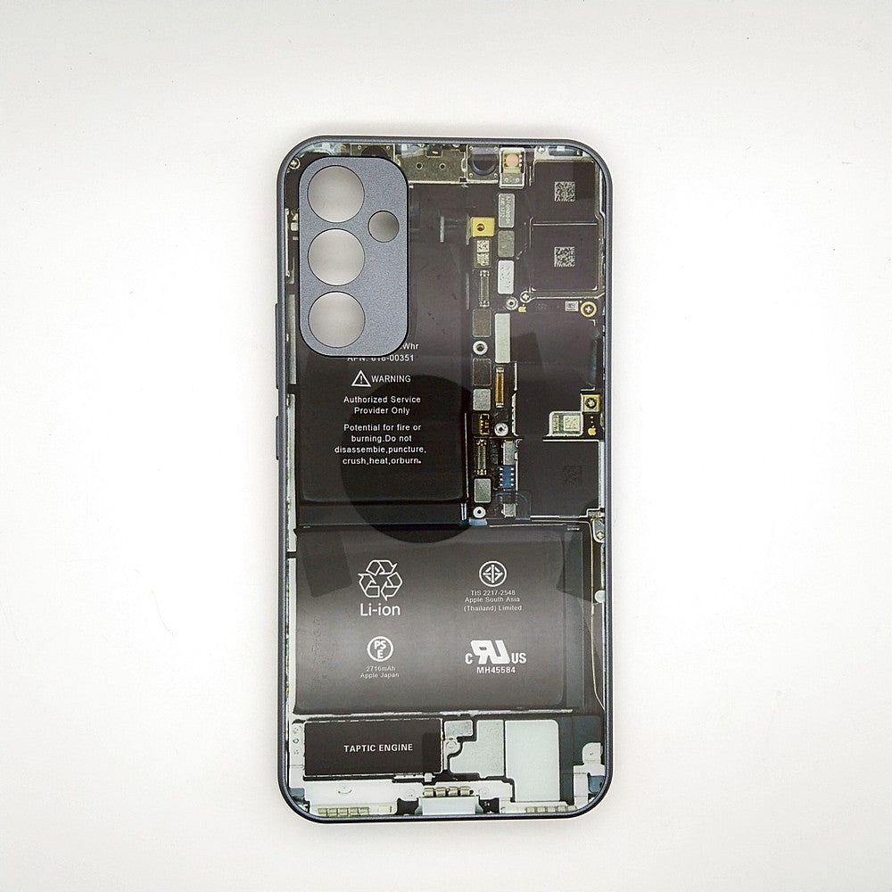 Circuit Board High Quality Hard Cover Full Camera Lens Protective Case for Samsung A34 5G