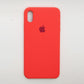 apple silicone case Velvet Hard back cover for iPhone Xs Max