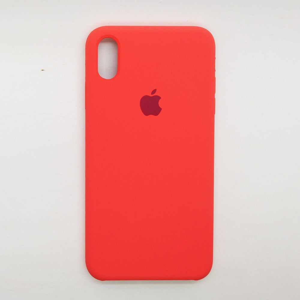 apple silicone case Velvet Hard back cover for iPhone Xs Max