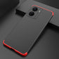 LEEKA Vivo Y16 Full 3in1 Cover 360º Shockproof Armour Hard Matte PC Case