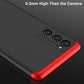 LEEKA Samsung S20 FE Full 3in1 Cover 360º Shockproof Armour Hard Matte PC Case