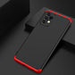 LEEKA Samsung A32 Full 3in1 Cover 360º Shockproof Armour Hard Matte PC Case