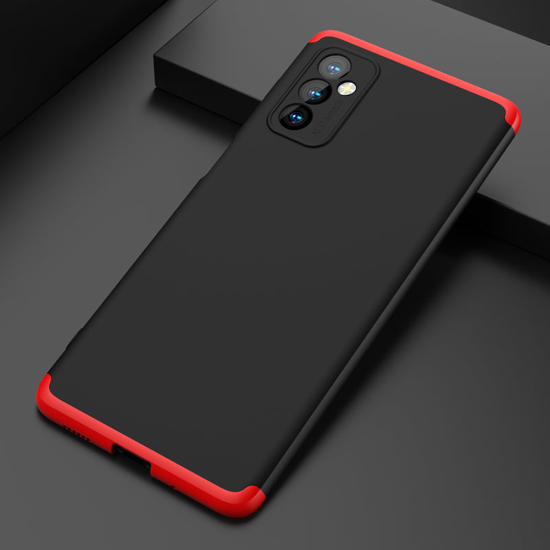 LEEKA Samsung M52 5G Full 3in1 Cover 360º Shockproof Armour Hard Matte PC Case