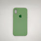 apple silicone case Velvet Hard back cover for iPhone X / XS