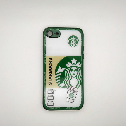 Starbucks Back Cover Hard Shel PC Case For apple iPhone 7 / 8