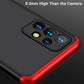 LEEKA Samsung A73 Full 3in1 Cover 360º Shockproof Armour Hard Matte PC Case
