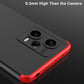 LEEKA Redmi Note 12 Pro Full 3in1 Cover 360º Shockproof Armour Hard Matte PC Case