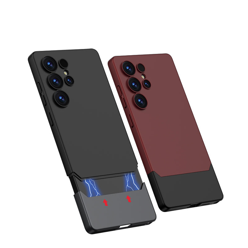 LEEKA S25 Ultra Magnetic Case Dual Tone Modular Shockproof Premium Back Cover Sri Lanka