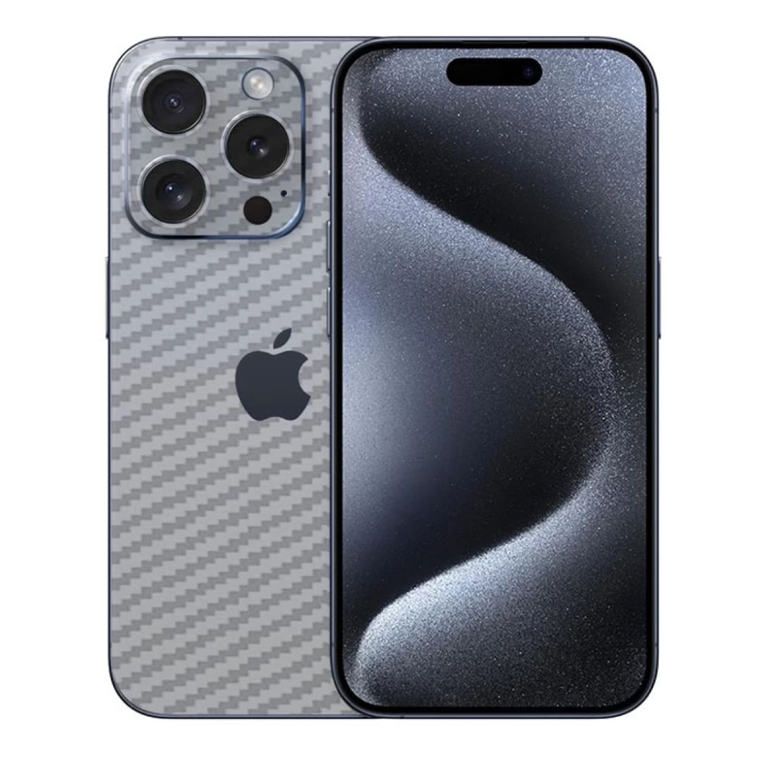 Carbon Back Sticker for apple iPhone