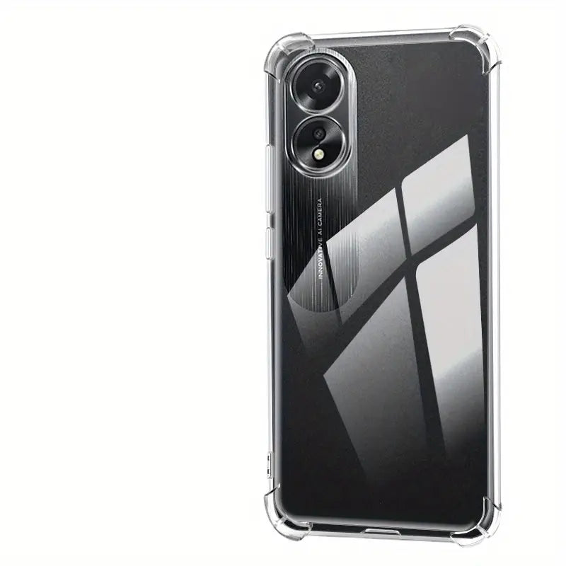 OPPO A38 Clear Anti-Shock Case Reinforced Corner Drop Protection Cover
